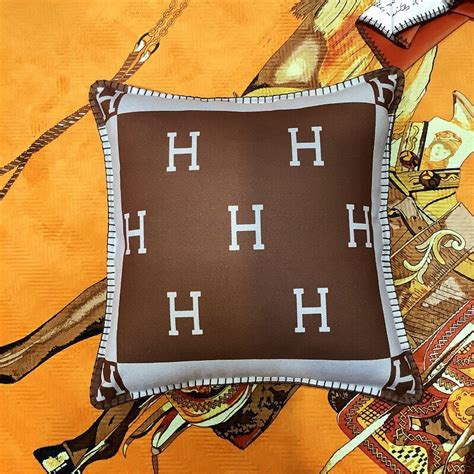 hermes pillow etsy|hermes pillow price.